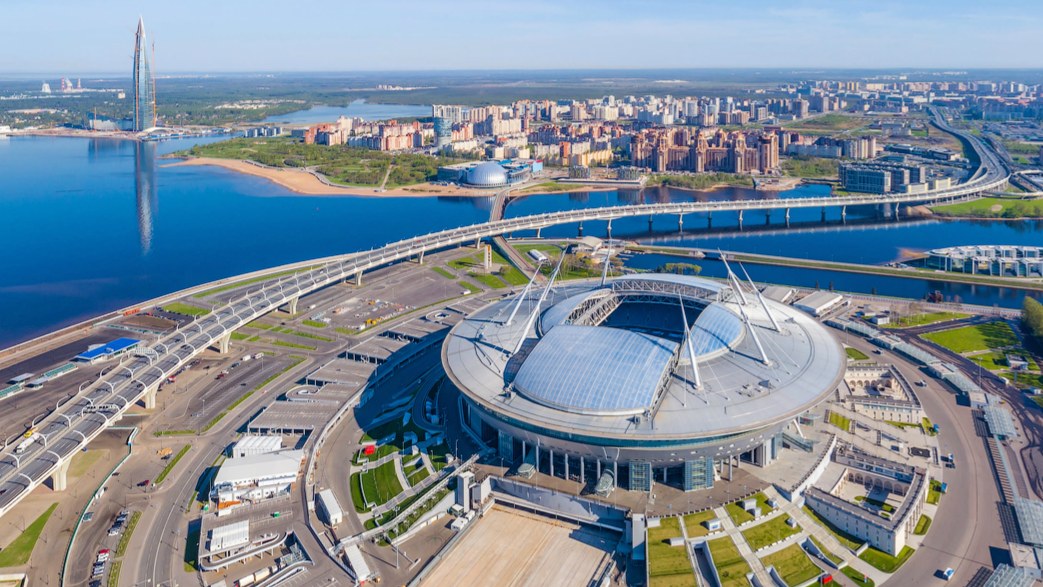 Обложка маршрута «Набережная - стадион Зенит»